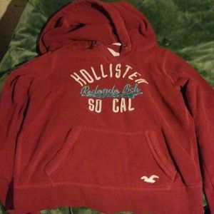 Hollister Redonda Bch Soc Cal Hoodie Large